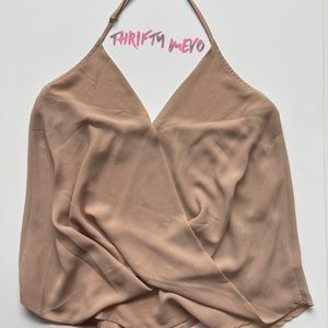 Beautiful nude blouse